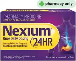 Priceline Nexium 24hr Once Daily Dosing 14 Tablets offer