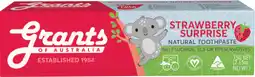 Priceline Grants Strawberry Surprise Kids Natural Toothpaste offer