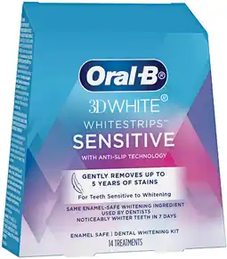 Priceline Oral-B 3D White Whitestrips Sensitive offer