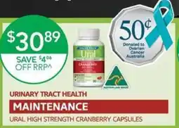 Terry White Ural urinary tract health maintenance offer