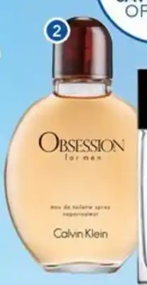 Terry White Calvin Klein Obsession for Men offer