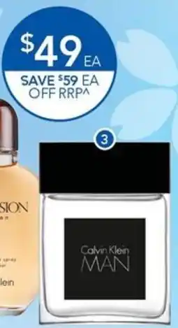 Terry White Calvin Klein Man EDT Spray offer