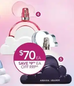 Terry White Ariana Grande Cloud Pink EDP Spray or Ariana Grande Cloud 2.0 Intense EDP Spray offer