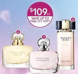 Terry White Estée Lauder Beautiful Belle EDP Spray or Beautiful Magnolia EDP Spray or Modern Muse EDP Spray offer