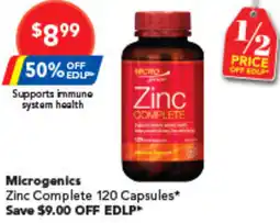 Amcal Pharmacies Microgenics offer