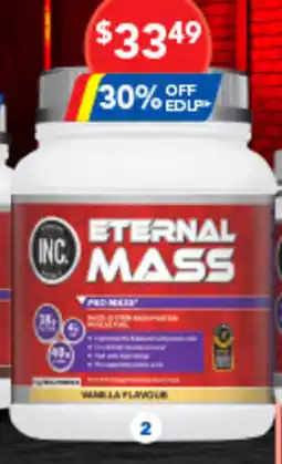 Amcal Pharmacies Eternal Mass Vanilla Flavour offer