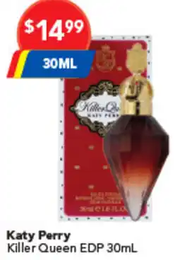 Amcal Pharmacies Katy Perry Killer Queen EDP offer
