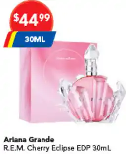 Amcal Pharmacies Ariana Grande R.E.M. Cherry Eclipse EDP offer