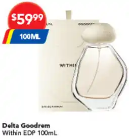 Amcal Pharmacies Delta Goodrem Within EDP offer