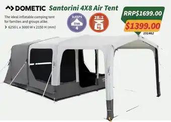 Dometic Santorini 4X8 Air Tent