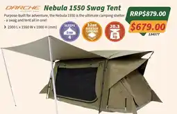 Tentworld Darche Nebula 1550 Swag Tent offer