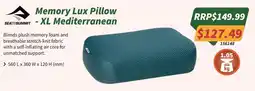 Tentworld Memory Lux Pillow - XL Mediterranean offer
