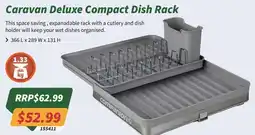 Tentworld Caravan Deluxe Compact Dish Rack Companion offer