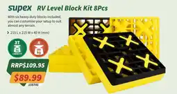 Tentworld Supex RV Level Block Kit offer