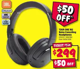 JB Hi-Fi JBL Tour One M2 Noise Cancelling Headphones offer