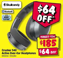 JB Hi-Fi Skullcandy Crusher 540 Active Over-Ear Headphones offer