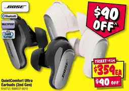 JB Hi-Fi Bose QuietComfort Ultra Earbuds (2nd Gen) offer