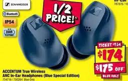 JB Hi-Fi Sennheiser Accentum True Wireless ANC In-Ear Headphones Blue Special Edition offer