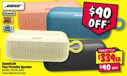 JB Hi-Fi Bose SoundLink Plus Portable Speaker offer