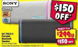 JB Hi-Fi Sony ULT Field 5 Portable Bluetooth Speaker offer