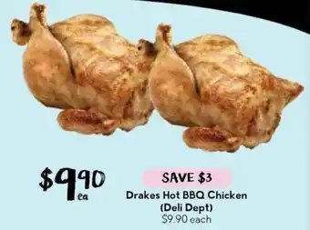 Drakes Drakes Hot BBQ Chicken offer