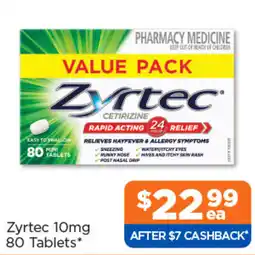 Good Price Pharmacy Zyrtec 10mg offer