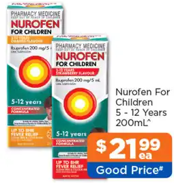 Good Price Pharmacy Nurofen For Children offer