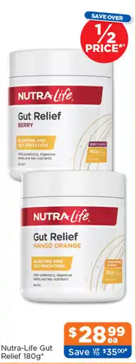 Good Price Pharmacy Nutra-Life Gut Relief offer