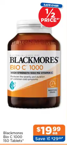 Good Price Pharmacy Blackmores Bio C 1000 offer