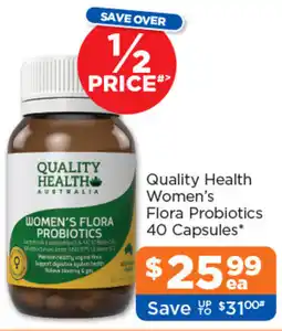 Good Price Pharmacy Quality Health Women's Flora Probiotics offer