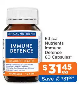 Good Price Pharmacy Ethical Nutrients Immune Defence offer