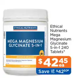Good Price Pharmacy Ethical Nutrients Mega Magnesium Glycinate 5-in-1 offer