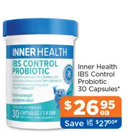 Good Price Pharmacy Inner Health IBS Control Probiotic offer