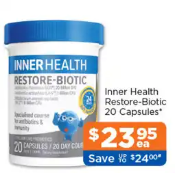 Good Price Pharmacy Inner Health Restore-Biotic offer