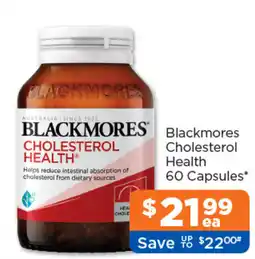 Good Price Pharmacy Blackmores Cholesterol Health offer