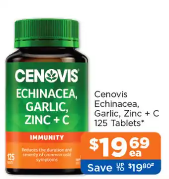 Cenovis Echinacea, Garlic, Zinc + C