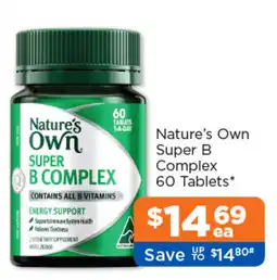 Good Price Pharmacy Nature's Own Super B Complex offer