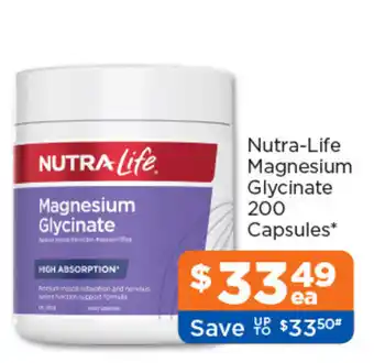 Good Price Pharmacy Nutra-Life Magnesium Glycinate offer