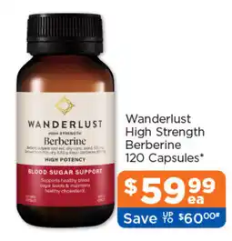 Good Price Pharmacy Wanderlust High Strength Berberine offer