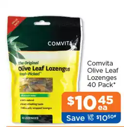 Good Price Pharmacy Comvita Olive Leaf Lozenges offer