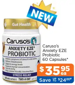 Good Price Pharmacy Caruso's Anxiety EZE Probiotic offer