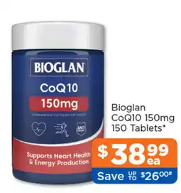 Good Price Pharmacy Bioglan CoQ10 150mg offer