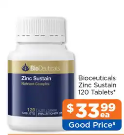 Good Price Pharmacy BioCeuticals Zinc Sustain Nutrient Complex offer