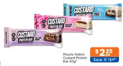 Good Price Pharmacy Muscle Nation Custard Protein Bar offer