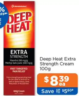 Good Price Pharmacy Deep Heat Extra Strength Cream offer
