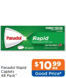 Good Price Pharmacy Panadol Rapid Caplets offer