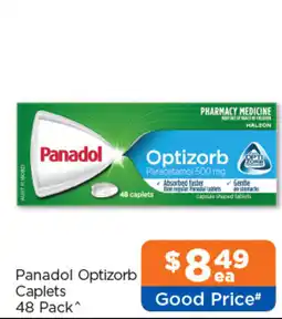 Good Price Pharmacy Panadol Optizorb Caplets offer