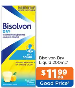 Good Price Pharmacy Bisolvon Dry Liquid offer