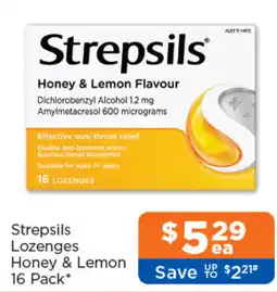 Good Price Pharmacy Strepsils Lozenges offer