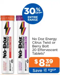 Good Price Pharmacy No-Doz Energy Citrus offer